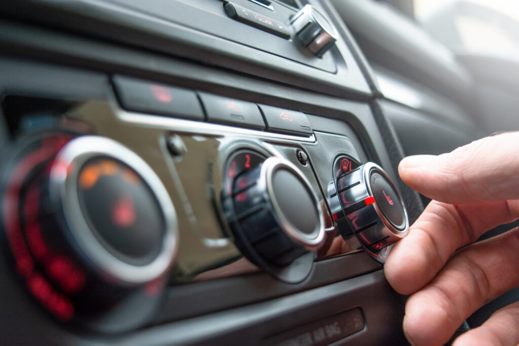 car ac is blowing hot air
