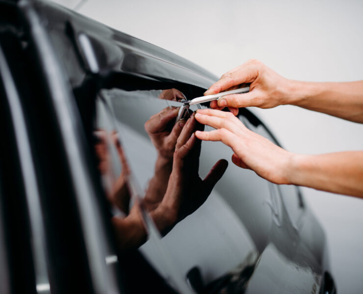 window tinting service, west Babylon, long island, no stress auto